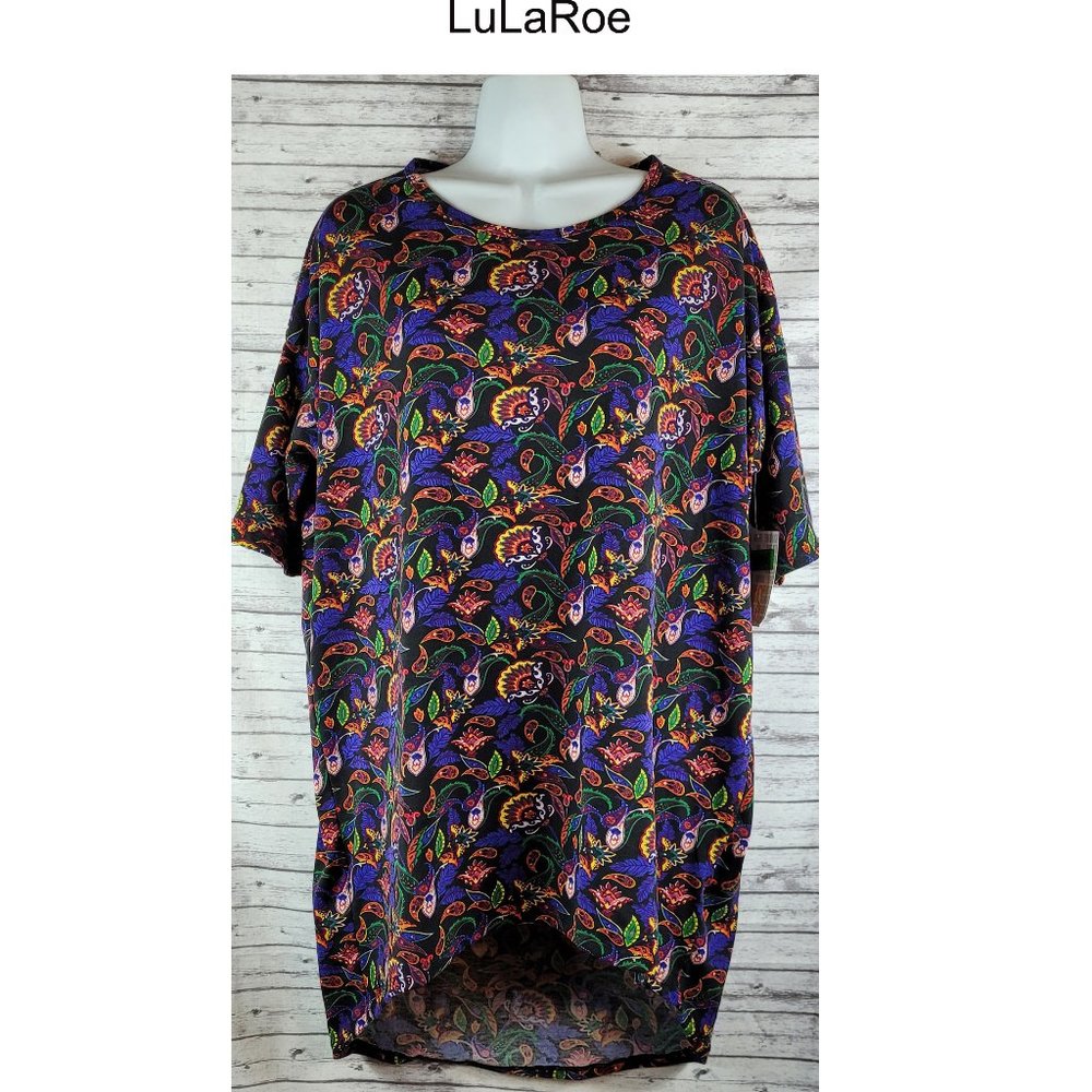 LuLaRoe Tunic Sz XS Irma NWT